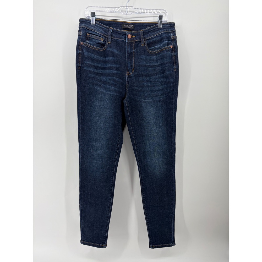 Judy Blue Womens 13/31 Dark Wash Skinny Fit High Rise Jeans JB82253DK